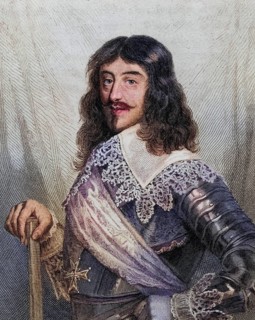 Louis XIII, 1601-1643, King of France 1610-1643, Historical, digitally restored reproduction from a