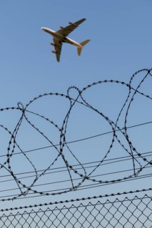 Symbolic image, deportation flights of illegal and delinquent migrants, passenger aircraft,