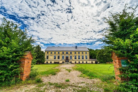 Manor house of the former Kannenberg manor, Iden Altmark, Saxony-Anhalt, Germany, Europe