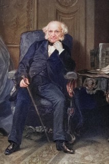 Martin Van Buren 1782 to 1862, 8th President of the United States 1837to 1841 and a founder of the