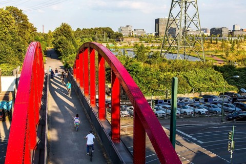 Radschnellweg 1, RS1, cycle highway, which in its final stage will run for over 100 kilometres