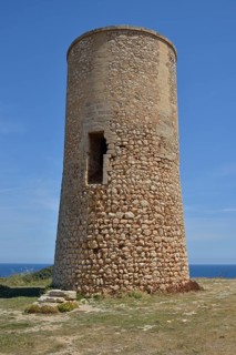Torre del Serral dels Falcons, Falcon Tower, Porto Cristo, Majorca, Balearic Islands, Spain, Europe