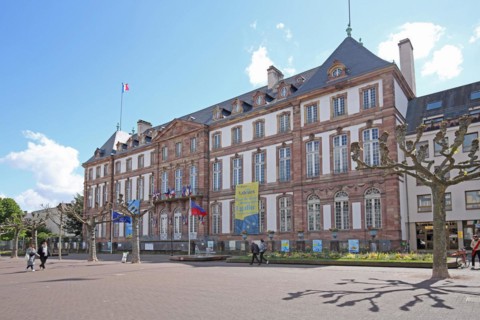 Hôtel de Ville, Town Hall, Hôtel de Hanau, Hanauer Hof, Place Broglie, Grande Île, Strasbourg,