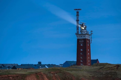Lighthouse on Heligoland, Germany, Europe