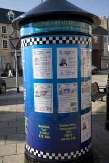 Home Office Anti-Social Behaviour Order notices ASBO, Bridlington, Yorkshire, England, United