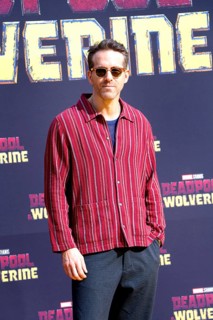 Ryan Reynolds at the Deadpool Wolverine fan event at Uber Platz in Berlin on 7 July 2024