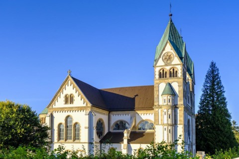 St Boniface's Monastery, Hühnfeld, Hesse, Germany, Europe
