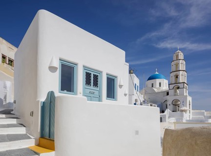 Santorini, Pyrgos, Church of Metamorfosi tou Sotiros, Holy Church of the Transfiguration of Christ