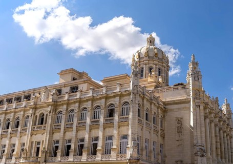 Museum of the Revolution in Havana, previously a Presidential Palace