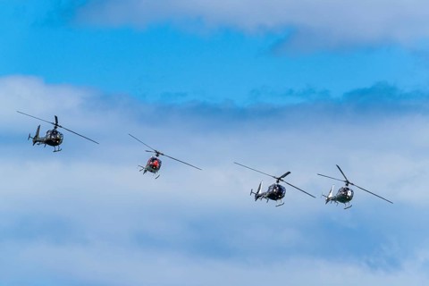 Gazelle Squadron, Formation Aerobatic Display Team, Airshow, England, United Kingdom, Europe