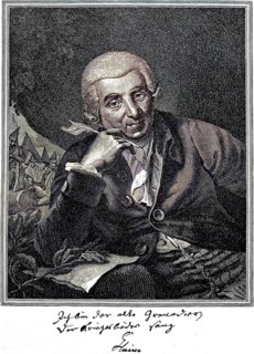 Johann Wilhelm Ludwig Gleim, 2 April 1719, 18 February 1803, was a poet, patron of literature and