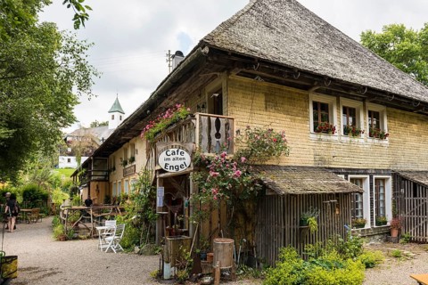 Old Black Forest House, Restaurant and Cafe, Urberg, near Dachsberg, Hotzenwald, Southern Black