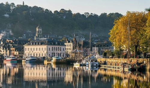 Harbour morning mood Honfleur France