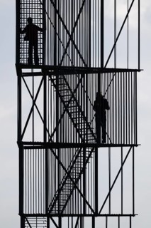 Birdwatching Tower, contemporary architecture, Tipperne birdwatching station, Ringkøbing Fjord,