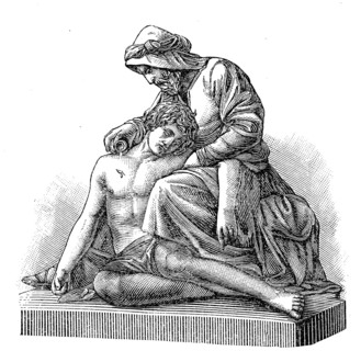 The Good Samaritan, monument by Karl Carl Kundmann, 15 June 1838, 9 June 1919, an Austrian
