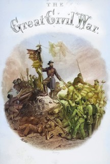 Allegorical engraving of the victory on the title page of volume 3 The Great Civil War A History of