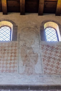 Benedictine monastery Bursfeld on the Weser near Hannoversch Münden. Bursfelde Monastery is a