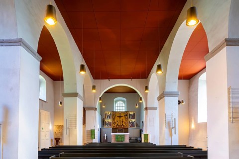 St Christopher's Church is the Protestant-Lutheran parish church in the village of Reinhausen in