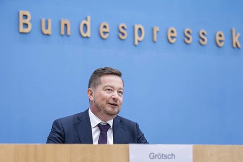 Uli Grötsch, Federal Police Commissioner to the German Bundestag, recorded during the presentation