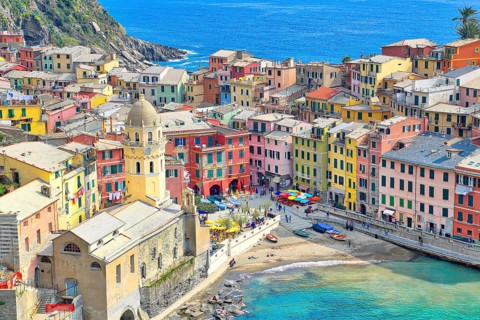 Beautiful Vernazza streets
