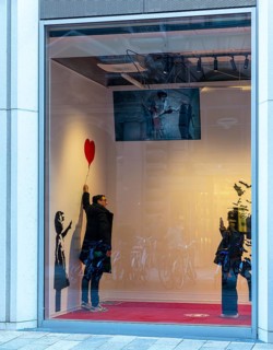 House of Banksy, exhibition in Hamburg, Germany, Europe