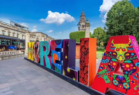 Morelia, Michoacan, Mexico, September 22, 2021: Morelia, popular tourist destination Morelia