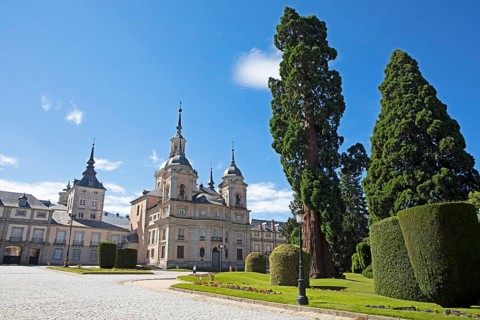 Palacio La Granja de San Ildefonso or Summer Palace, Province of Segovia, Castile and Leon, Spain,