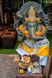 Ganesha elephant figure, elephant, sacred, Hinduism, culture, faith, decoration, temple figure, art