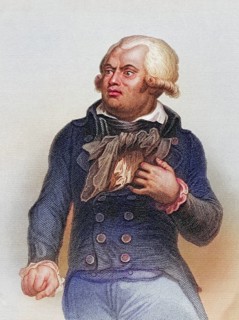 Georges Danton 1759-1794, French revolutionary leader, Historical, digitally restored reproduction