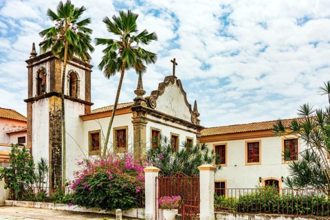 One of the several baroque churches in the historic center of the city of Olinda in Pernambuco,