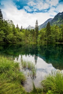Christlessee, near Gottenried, Trettachtal, Oberstdorf, Oberallgäu, Allgäu, Bavaria, Germany,
