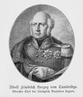 Field Marshal Adolf Friedrich Duke of Cambridge, Prince Adolphus Frederick, 1st Duke of Cambridge,
