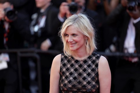 Cannes, France, 25.5.2024: Melanie Laurent at the closing ceremony on the red carpet of the Palais