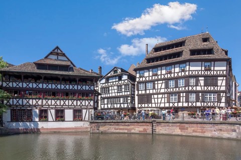 La Petite France, Maison des Tanneurs, Tanners' House, Strasbourg, Alsace, France, Europe
