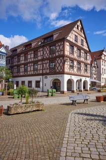 Branch of Volksbank Lahr eG in Gengenbach, Black Forest, Ortenaukreis, Baden-Württemberg, Germany,