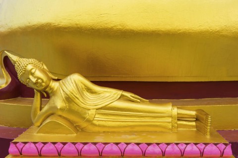Sculptures at Wat Phra Yai, Buddhist Temple, Big Buddha Temple, religion, Buddhism, figure, statue,