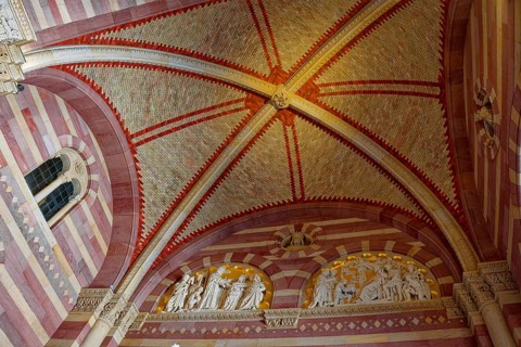 Porch of Speyer Cathedral, Imperial Cathedral, Speyer, Rhineland-Palatinate, Germany, Europe