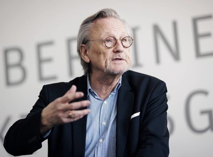 Peter Brandt, recorded during an interview at the NBR office in Berlin. 09.05.2022