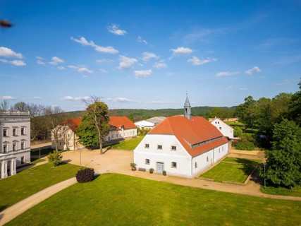 Krobnitz Castle in the district of Görlitz was the retirement home of the Prussian Minister of War