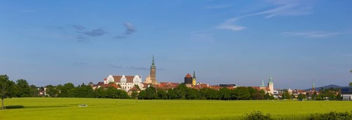 City view of Bautzen, Bautzen, Saxony, Germany, Europe