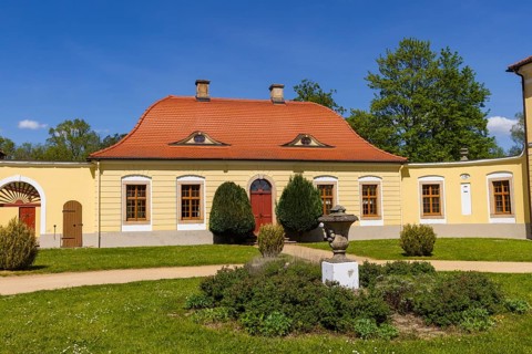The baroque Königshain Castle is one of the two castles in the East Saxon municipality of