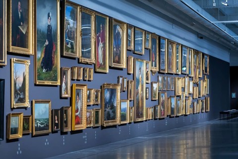 Anniversary exhibition on Caspar David Friedrich at the Albertinum. A few days in front of the