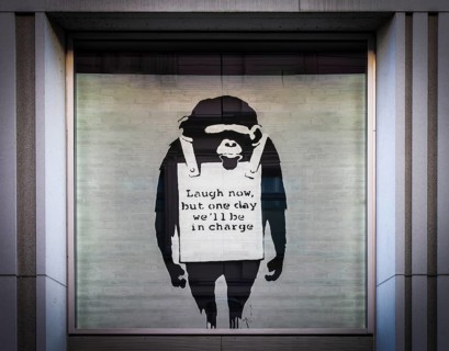 House of Banksy, exhibition in Hamburg, Germany, Europe