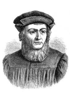 Johannes Aventinus, 4 July 1477, 9 January 1534, was a German historian and court historiographer.