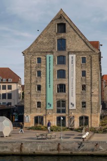 Cultural Centre Nordatlantikhaus or Nordatlantens Brygge, former warehouse, Strandgade,