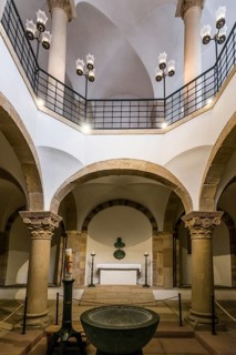 Interior view, Imperial Cathedral, Cathedral of St Mary and St Stephen, UNESCO World Heritage Site,