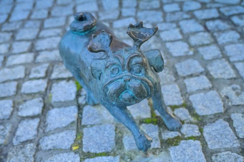 Waldmops Plastik, Hammerstraße, Brandenburg, Germany, Europe