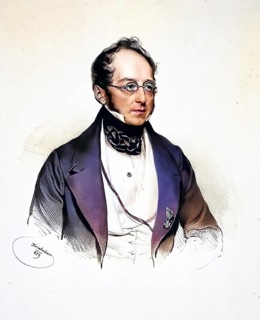Johann Wilhelm Sartorio (1798-1857), wholesaler in Trieste. Director of the Banca di marittima