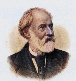 Charles Reade, 1814-1884, British novelist and playwright. From the book The International Library