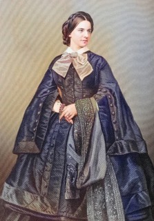 Mademoiselle Victoire Balfe, 1837-1871, French soprano. Painted by DJPound after a photograph by